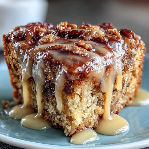 Moist dandelion honey cake with lemon glaze, topped with bright citrus drizzle and delicate floral notes.