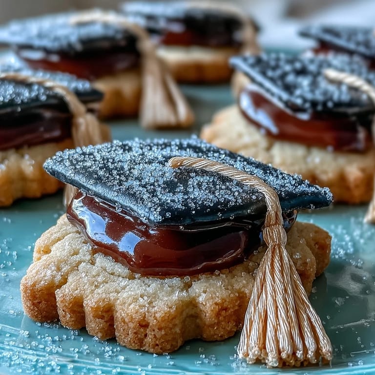 Sweet Graduation Cookies, diploma diploma shape with detailed cap, perfectly frosted and festive.