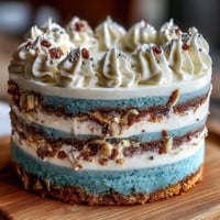 High School Graduation Ombre Layer Cake with smooth buttercream and elegant graduation cap topper